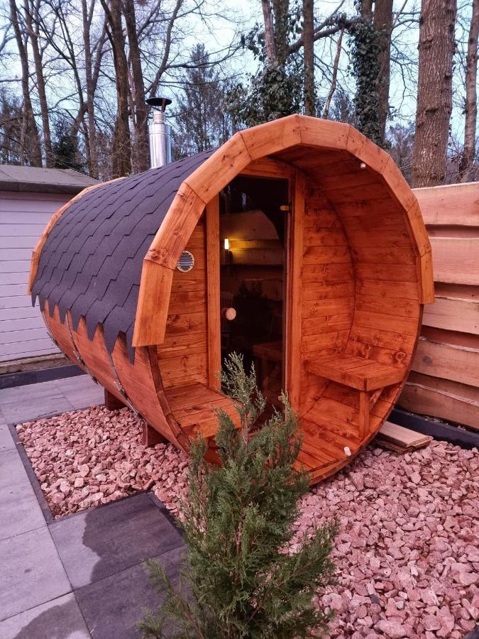 Chalet Harmony Prive Wellness Putten Exterior photo